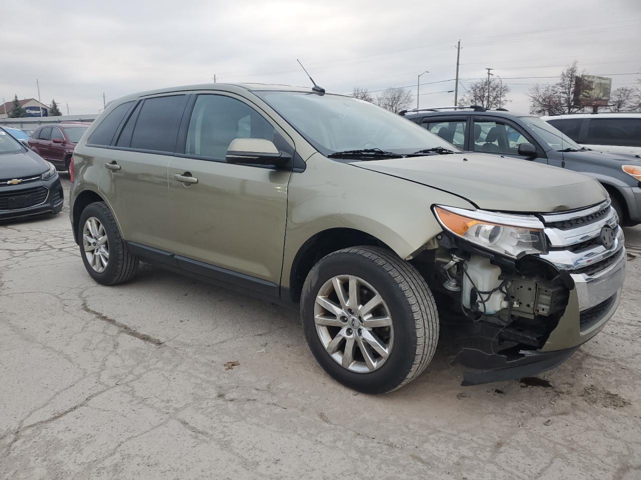 VIN 2FMDK3JC6DBB36493 2013 FORD EDGE no.4