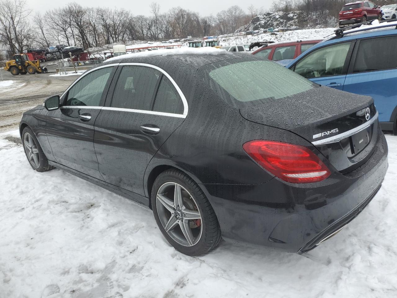 VIN 55SWF4KB8FU059496 2015 MERCEDES-BENZ C-CLASS no.2