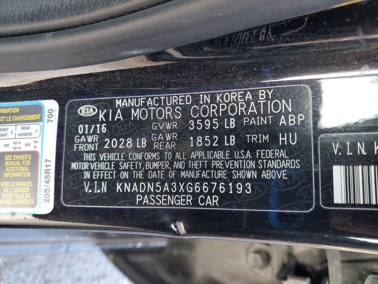2016 Kia Rio - Image 13