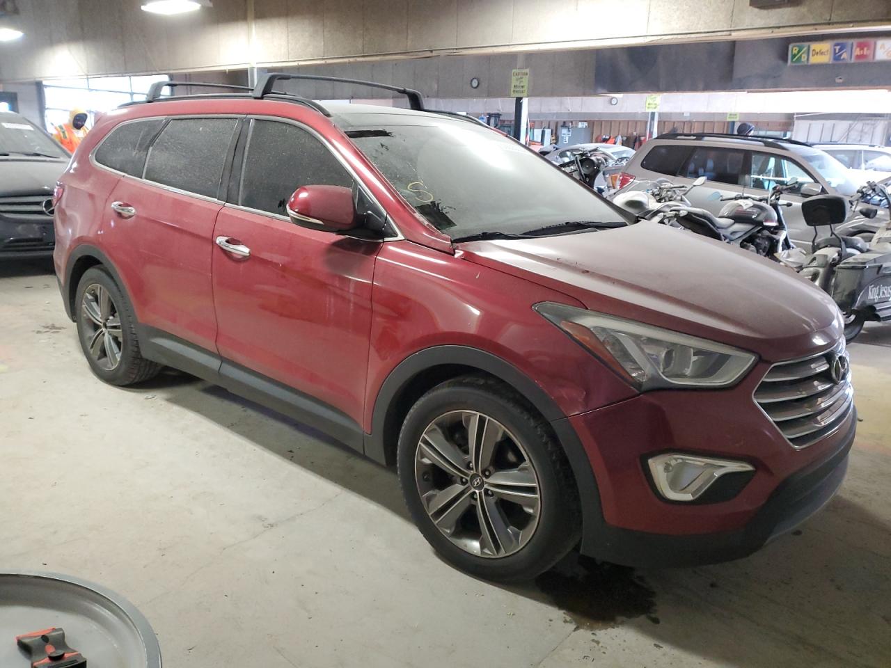 VIN KM8SRDHF7DU014938 2013 HYUNDAI SANTA FE no.4