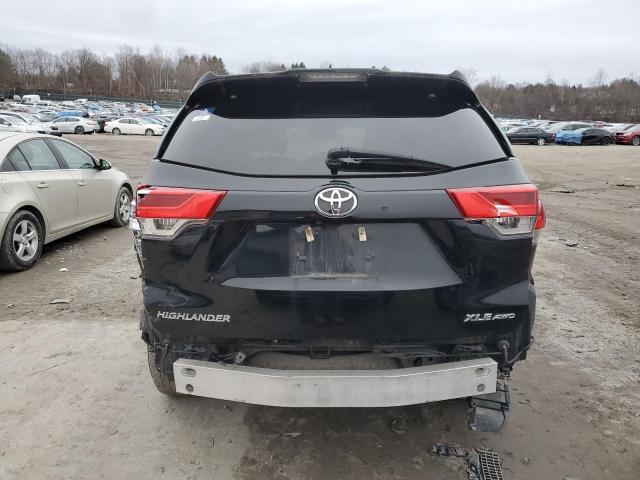  TOYOTA HIGHLANDER 2019 Черный