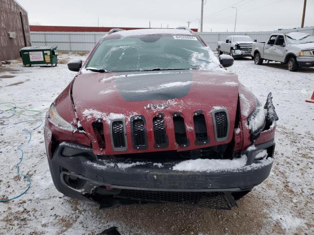  JEEP CHEROKEE 2017 Червоний