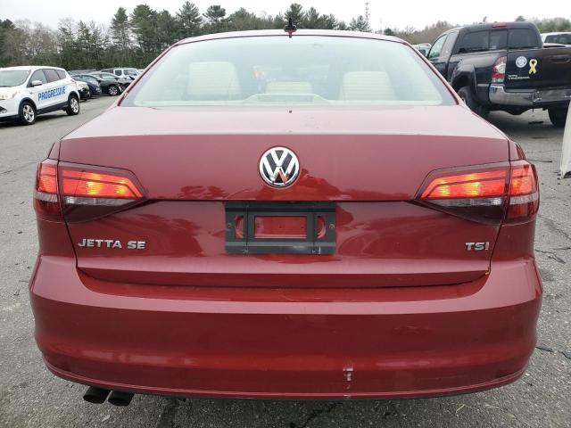  VOLKSWAGEN JETTA 2016 Red