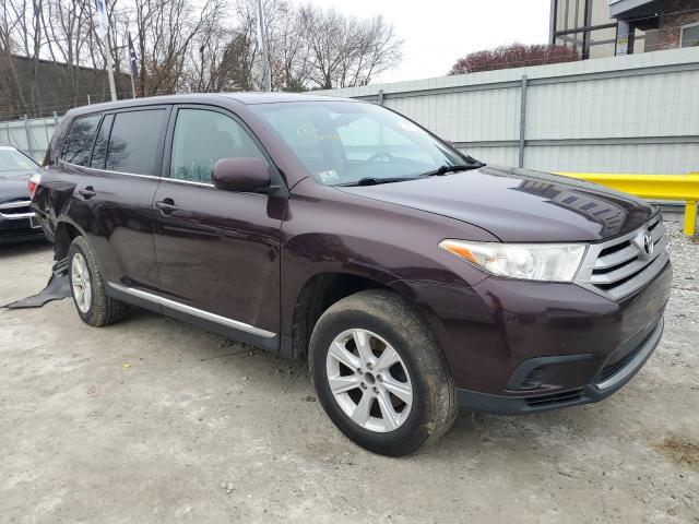  TOYOTA HIGHLANDER 2013 Burgundy