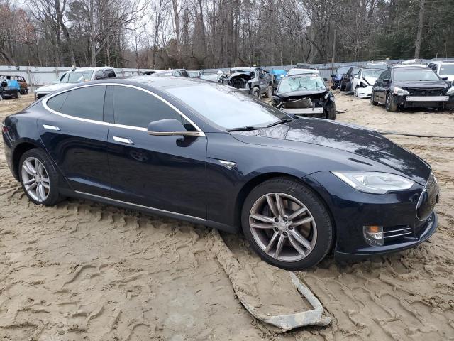 Хетчбеки TESLA MODEL S 2014 Синій