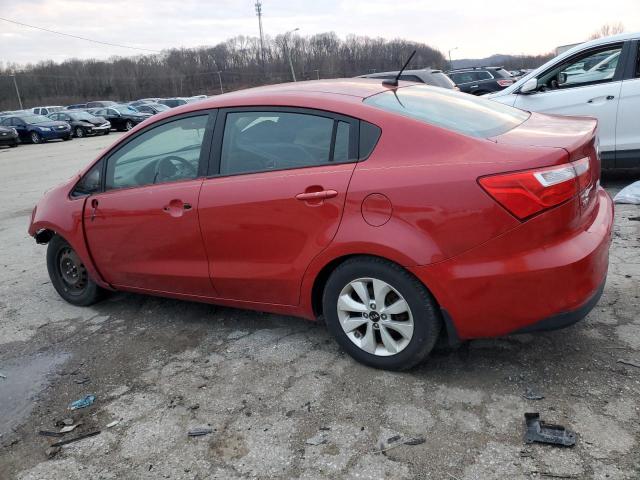Sedans KIA RIO 2016 Burgundy