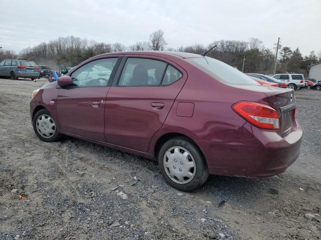  MITSUBISHI MIRAGE 2017 Бургунди