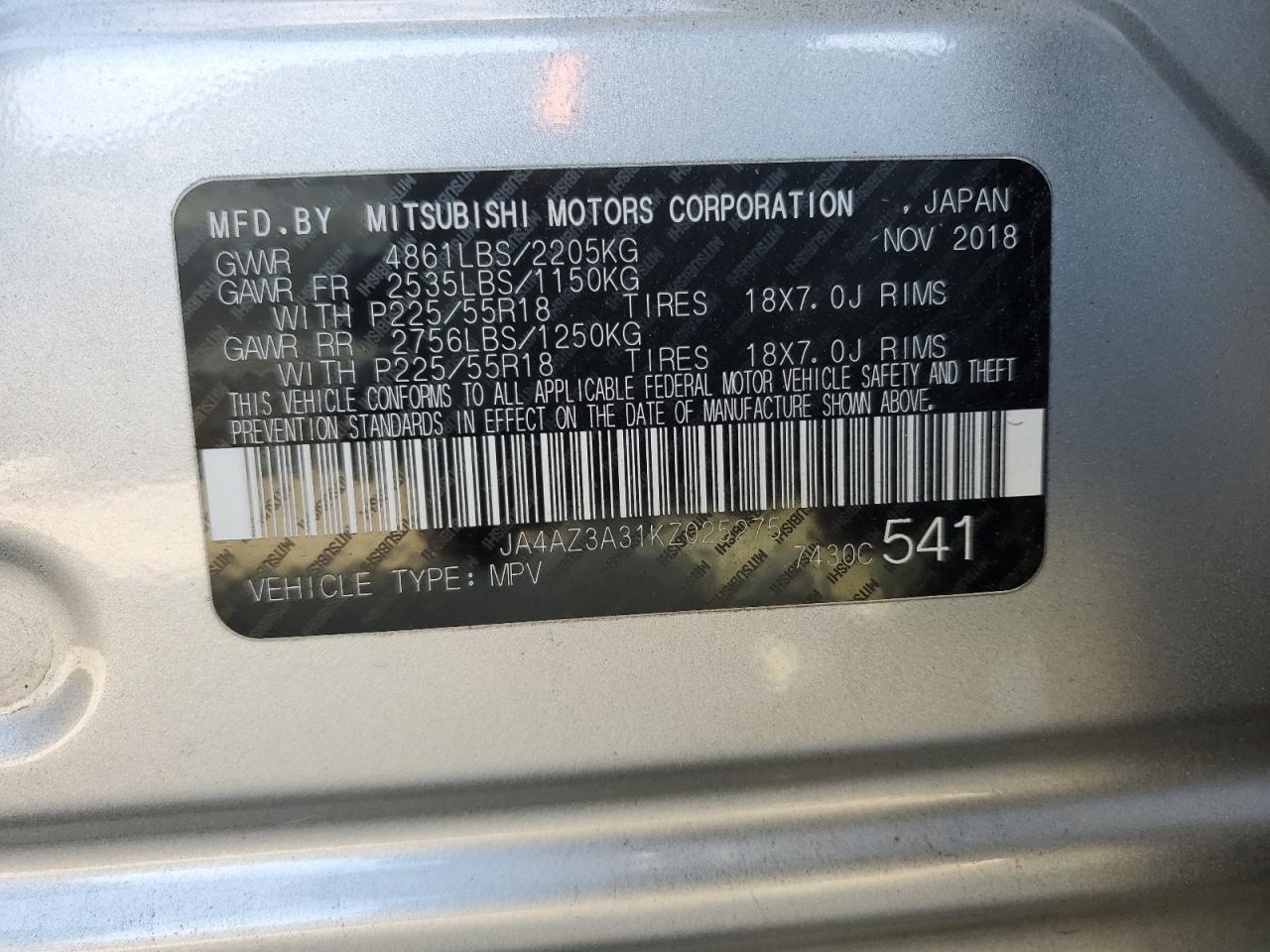 2019 Mitsubishi Outlander - Image 14