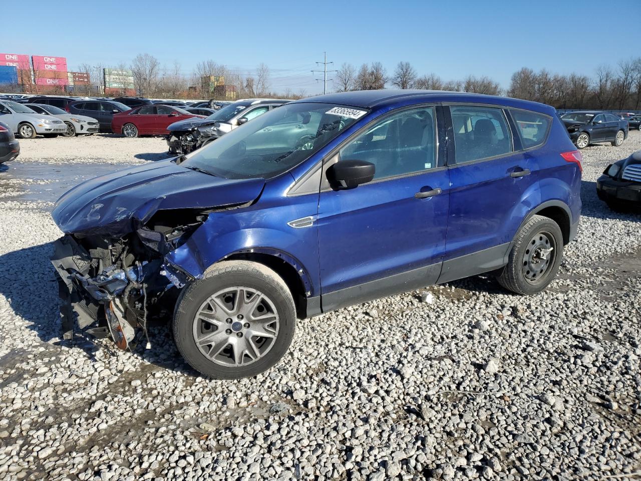 VIN 1FMCU0F70EUB70411 2014 FORD ESCAPE no.1