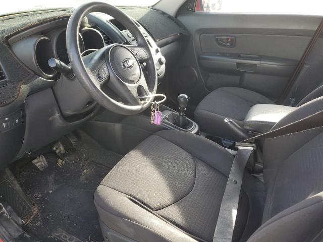 Parquets KIA SOUL 2013 Czerwony