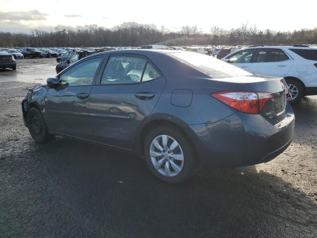 Sedans TOYOTA COROLLA 2016 Szary