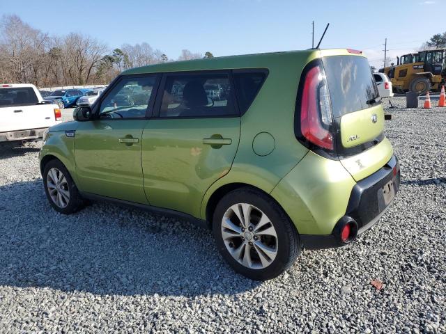 KIA SOUL 2016 Зеленый