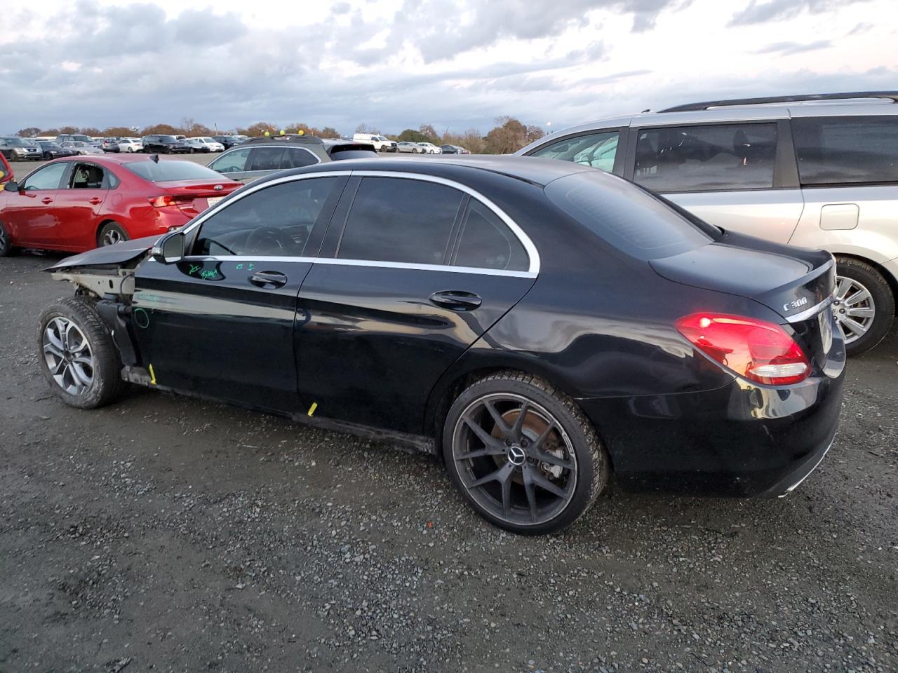 VIN 55SWF4JB9GU116694 2016 MERCEDES-BENZ C-CLASS no.2