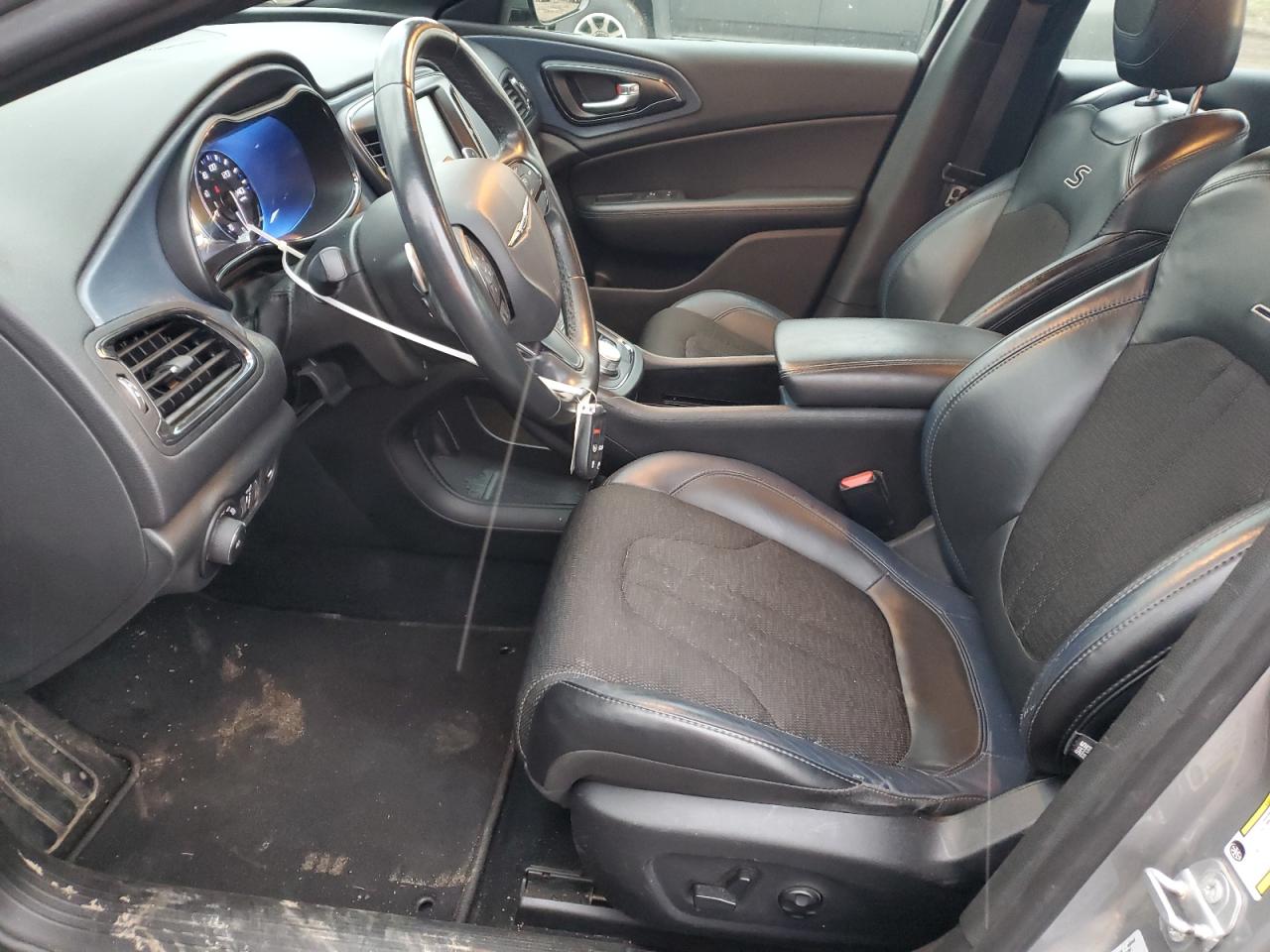 2016 Chrysler 200 S VIN: 1C3CCCBBXGN150672 Lot: 85639814