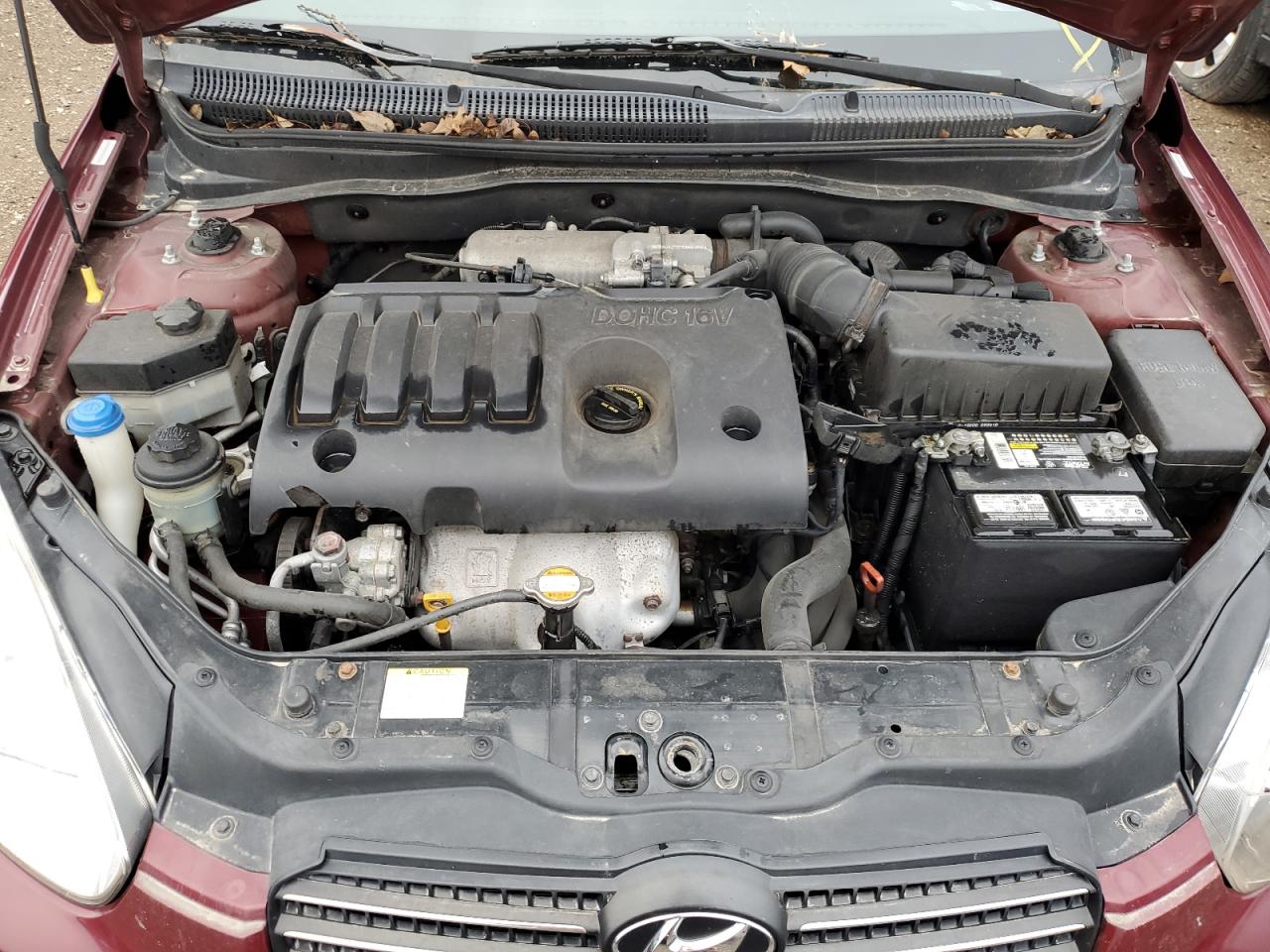 2010 Hyundai Accent Gls VIN: KMHCN4AC4AU418033 Lot: 84948564