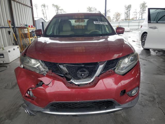  NISSAN ROGUE 2015 Красный