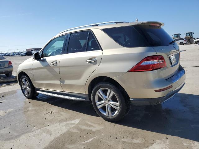  MERCEDES-BENZ M-CLASS 2012 tan