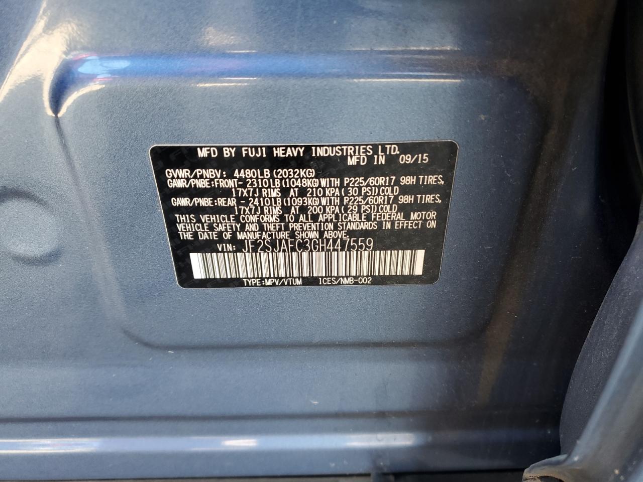2016 Subaru Forester - Image 13