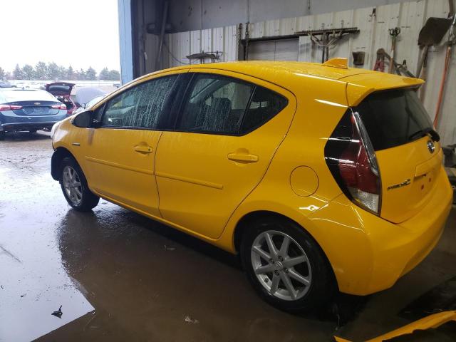  TOYOTA PRIUS 2015 Yellow