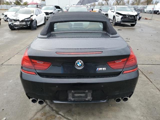 Cabriolets BMW M6 2014 Czarny