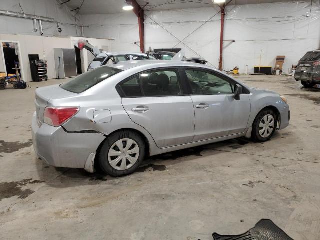 Sedans SUBARU IMPREZA 2014 Srebrny