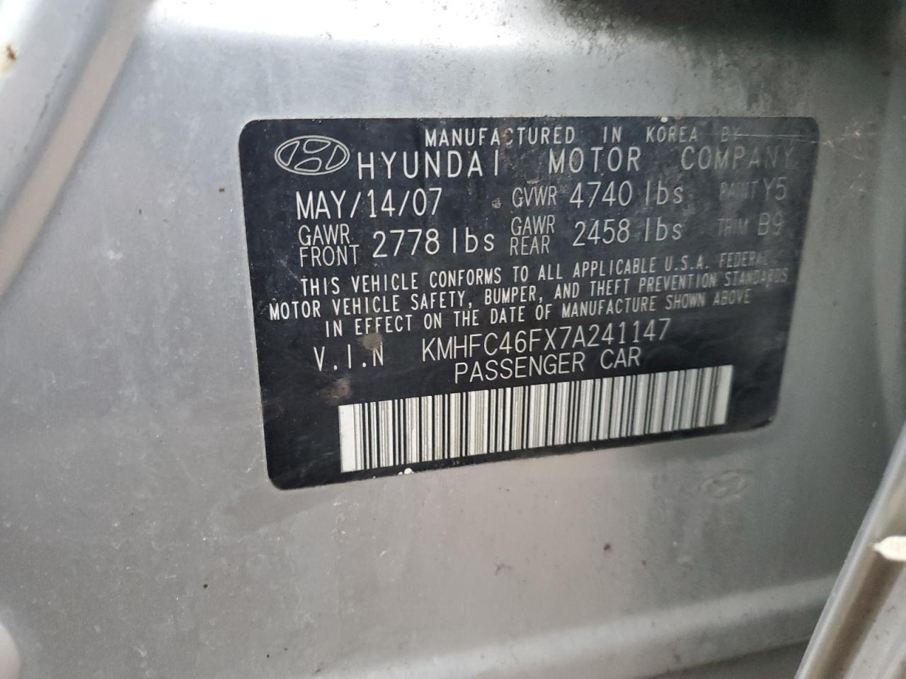 2007 Hyundai Azera - Image 12
