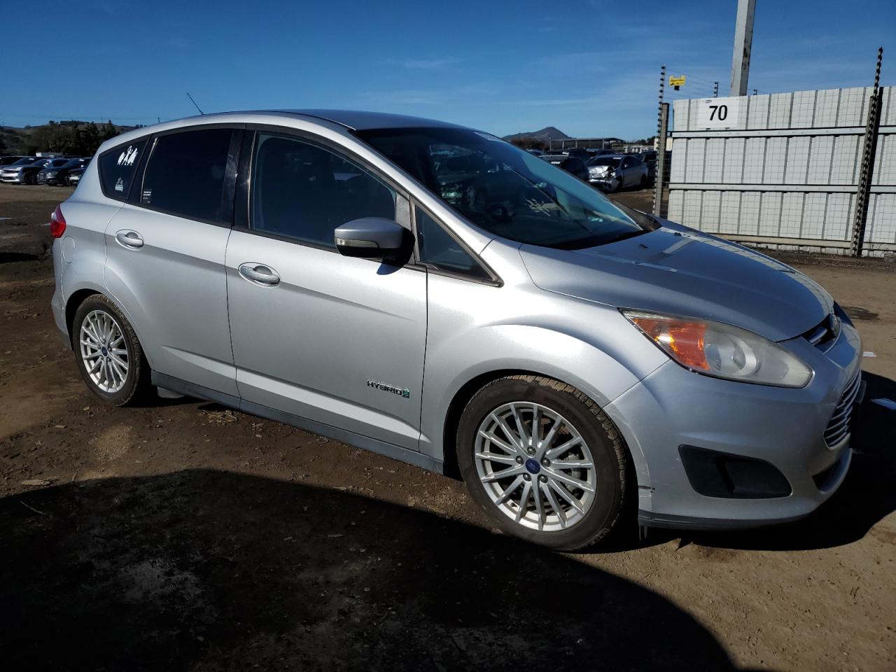 VIN 1FADP5AU7FL102050 2015 FORD CMAX no.4