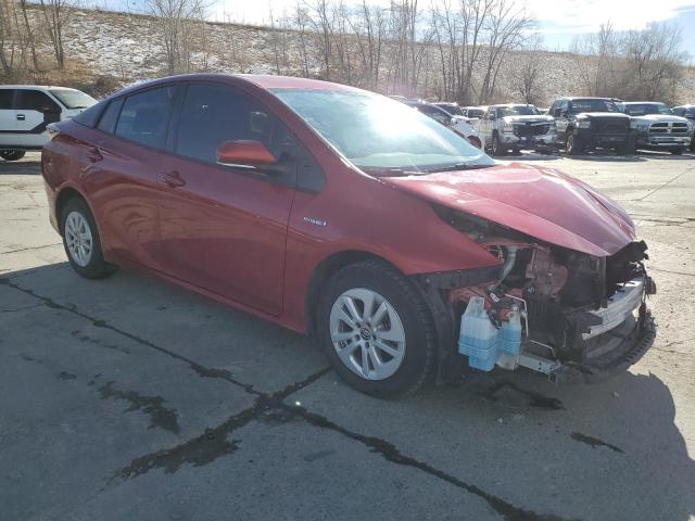  TOYOTA PRIUS 2016 Czerwony