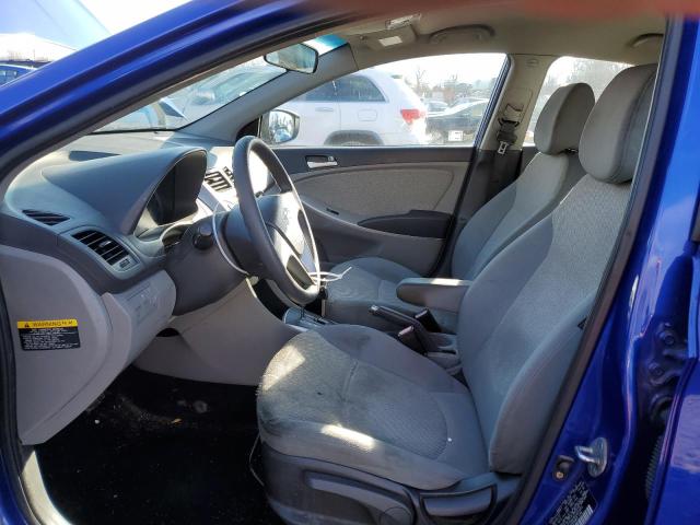  HYUNDAI ACCENT 2012 Blue