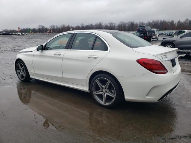  MERCEDES-BENZ C-CLASS 2016 Белы