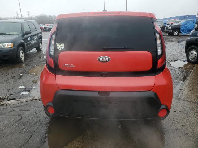 Parquets KIA SOUL 2015 Czerwony