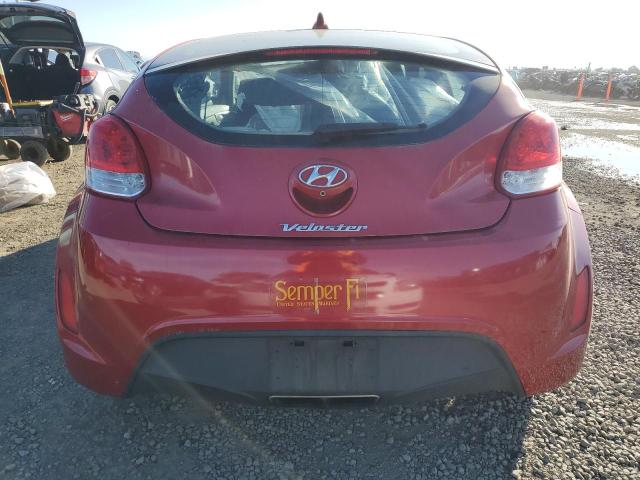  HYUNDAI VELOSTER 2017 Червоний