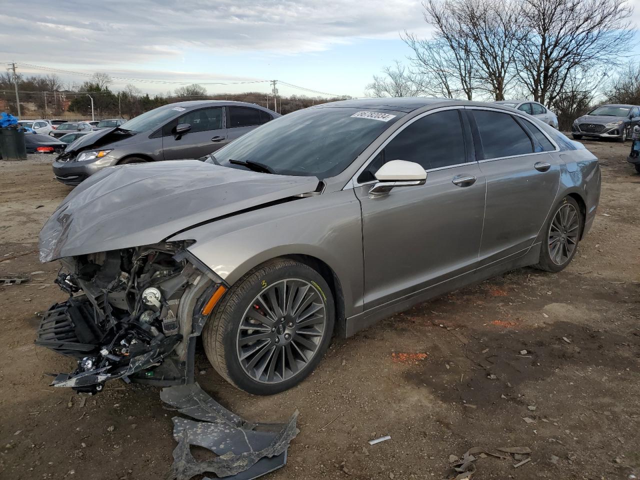 VIN 3LN6L2LU3FR617215 2015 LINCOLN MKZ no.1