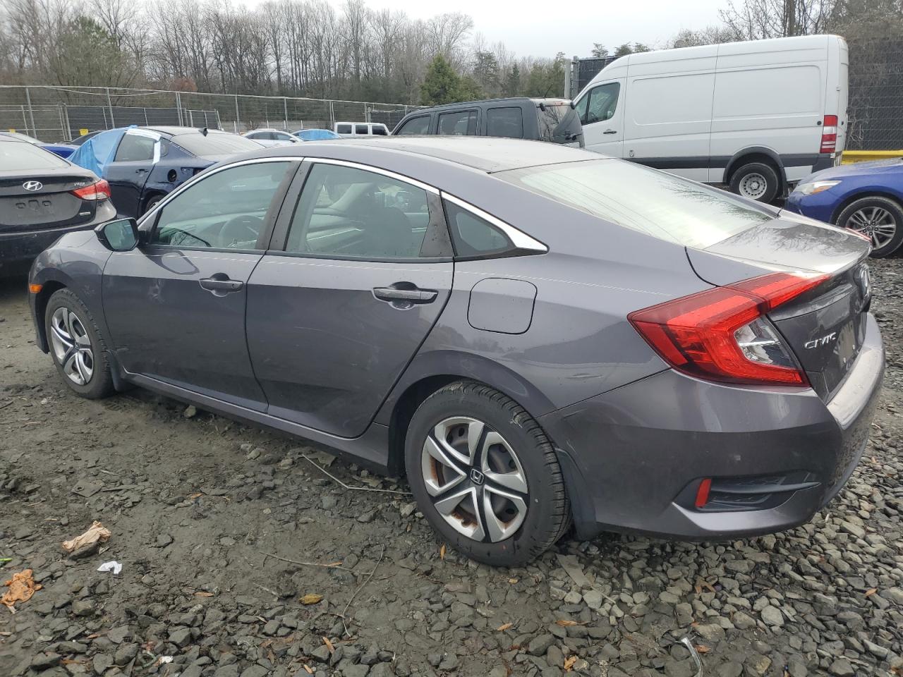 VIN 19XFC2F5XGE091604 2016 HONDA CIVIC no.2