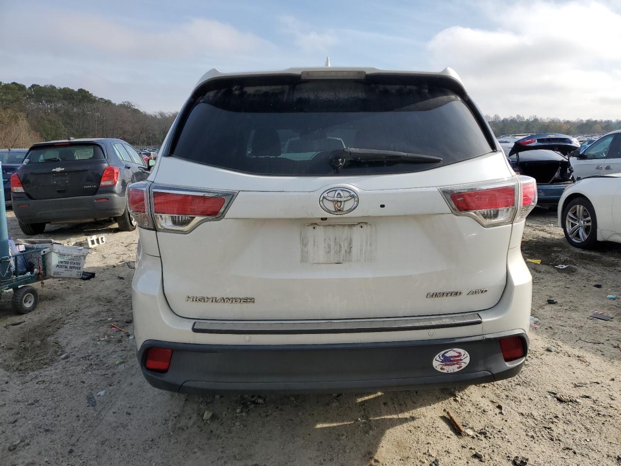 VIN 5TDDKRFH0ES038961 2014 TOYOTA HIGHLANDER no.6