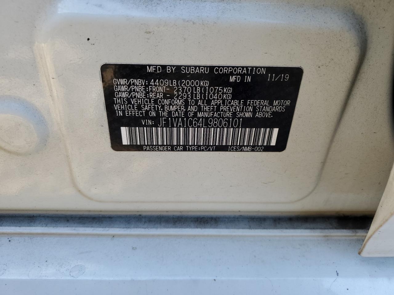 2020 Subaru WRX - Image 14