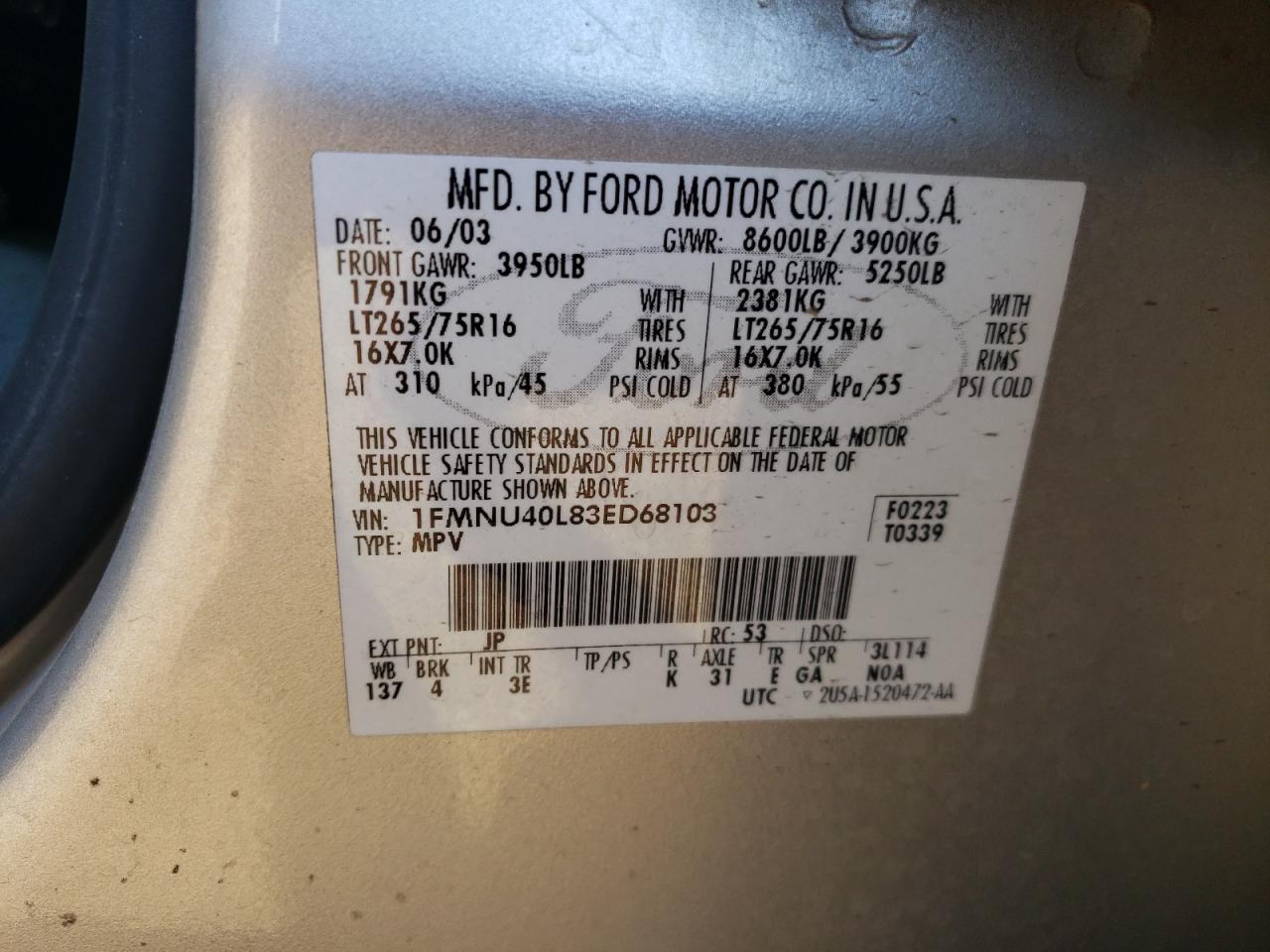 2003 Ford Excursion - Image 13