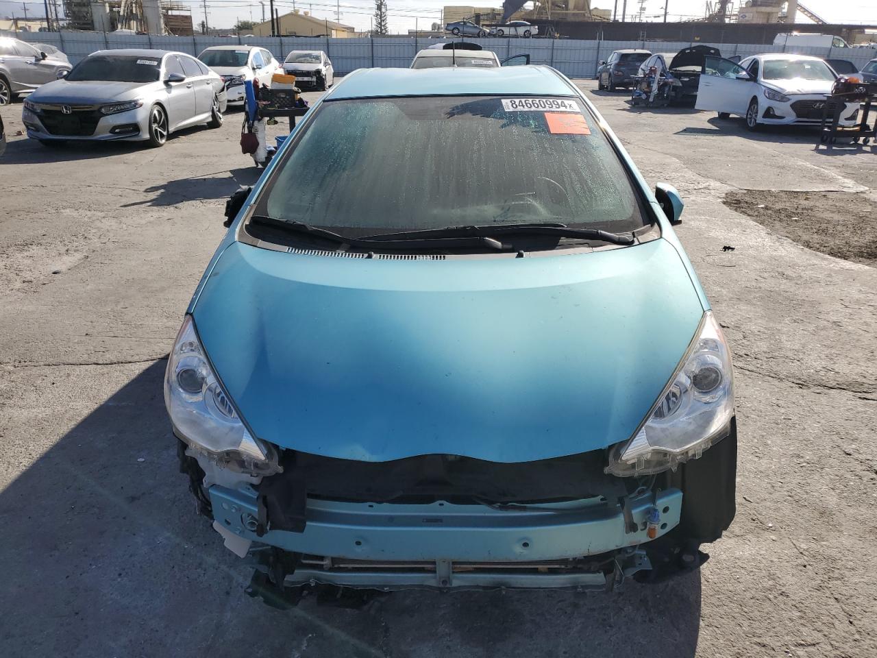 VIN JTDKDTB37E1060347 2014 TOYOTA PRIUS no.5