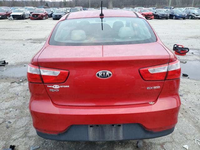 Sedans KIA RIO 2016 Burgundy