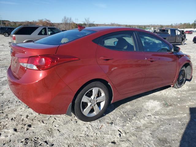  HYUNDAI ELANTRA 2012 Czerwony