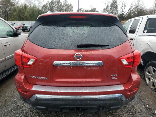  NISSAN PATHFINDER 2017 Red