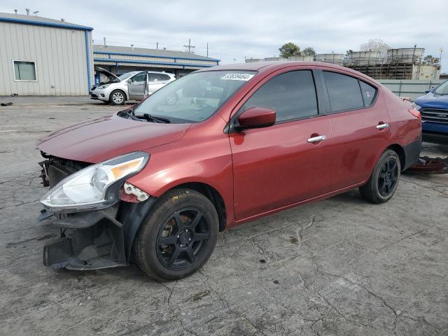  NISSAN VERSA 2018 Red