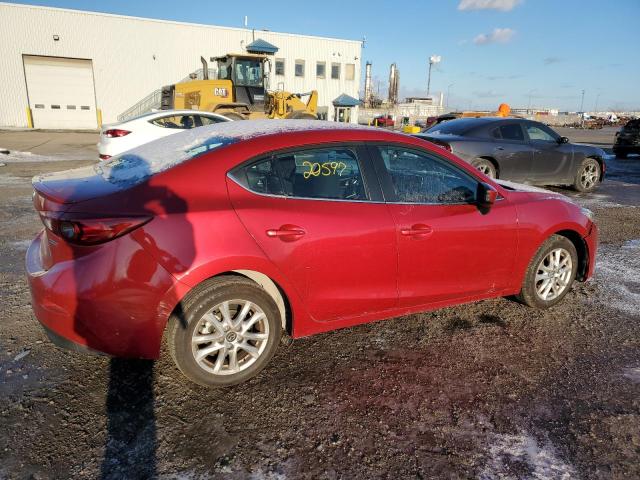 Sedans MAZDA 3 2015 Czerwony