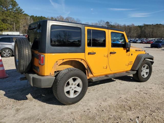  JEEP WRANGLER 2012 Желтый