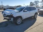 2021 Jeep Cherokee Latitude na sprzedaż w Sacramento, CA - Front End