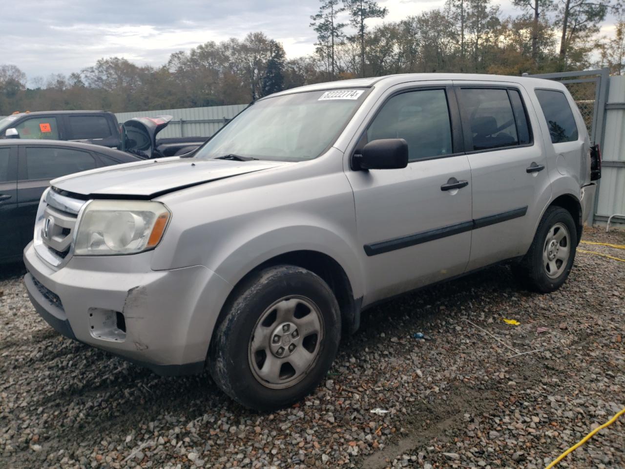 2011 Honda Pilot Lx იყიდება Augusta-ში, GA - Rear End