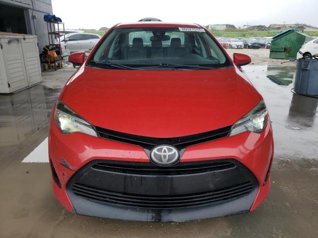  TOYOTA COROLLA 2017 Red