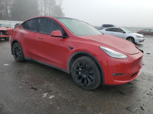  TESLA MODEL Y 2021 Czerwony