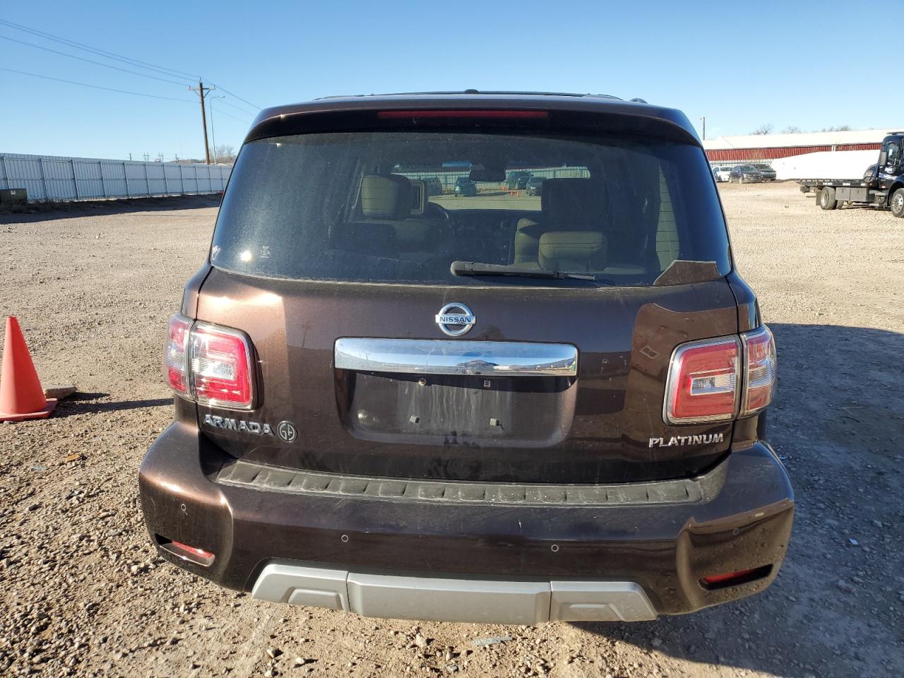 2017 Nissan Armada Platinum VIN: JN8AY2NE8H9702866 Lot: 85981224