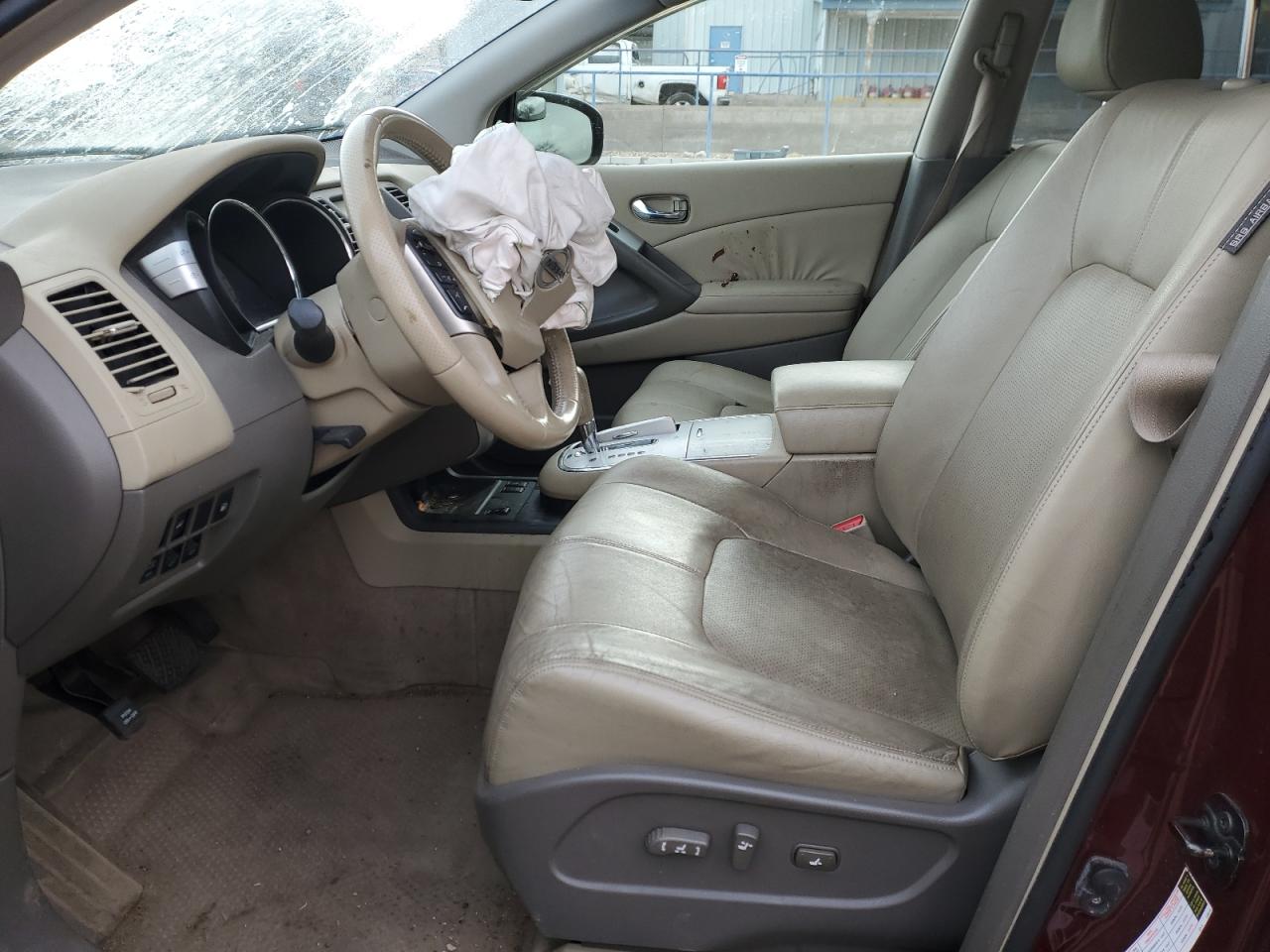 2009 Nissan Murano S VIN: JN8AZ18W59W148328 Lot: 84672794